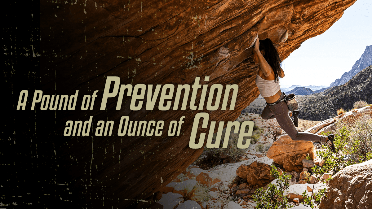 A Pound of Prevention and an Ounce of Cure