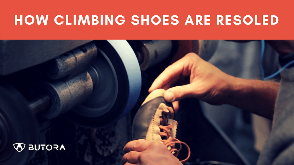 How Climbing Shoes Are Resoled