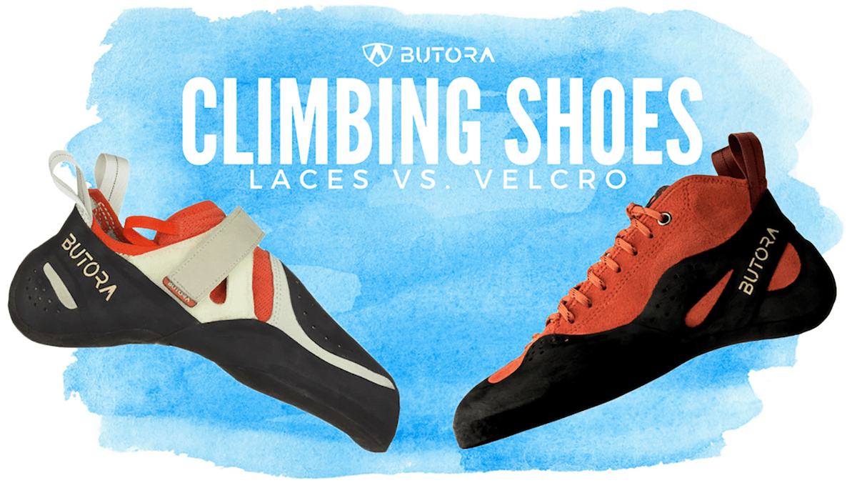 Lace up vs Velcro Climbing Shoes Butora USA