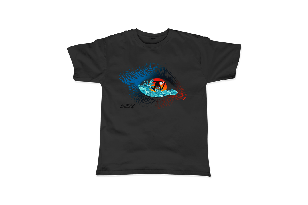 The Eye - Butora T-Shirt Apparel Butora USA Black 