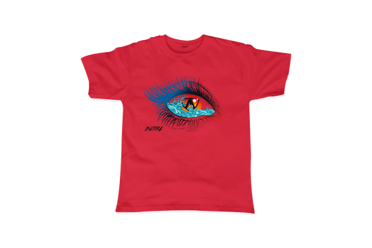 The Eye - Butora T-Shirt Apparel Butora USA Red 